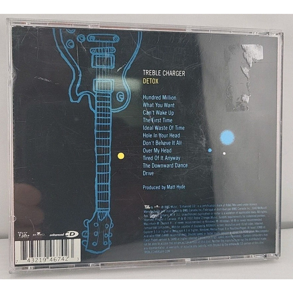 Detox by Treble Charger (CD, 2002)
