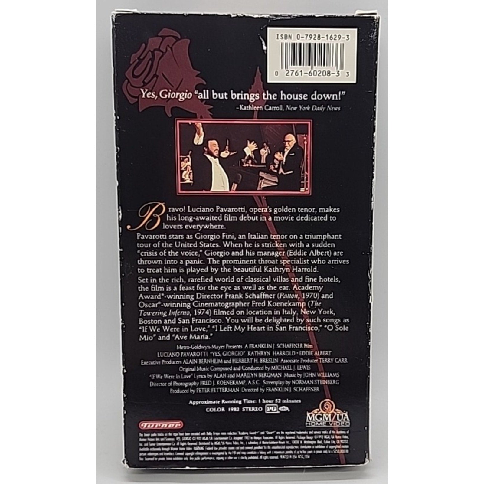 Yes, Giorgio (VHS, 1992)