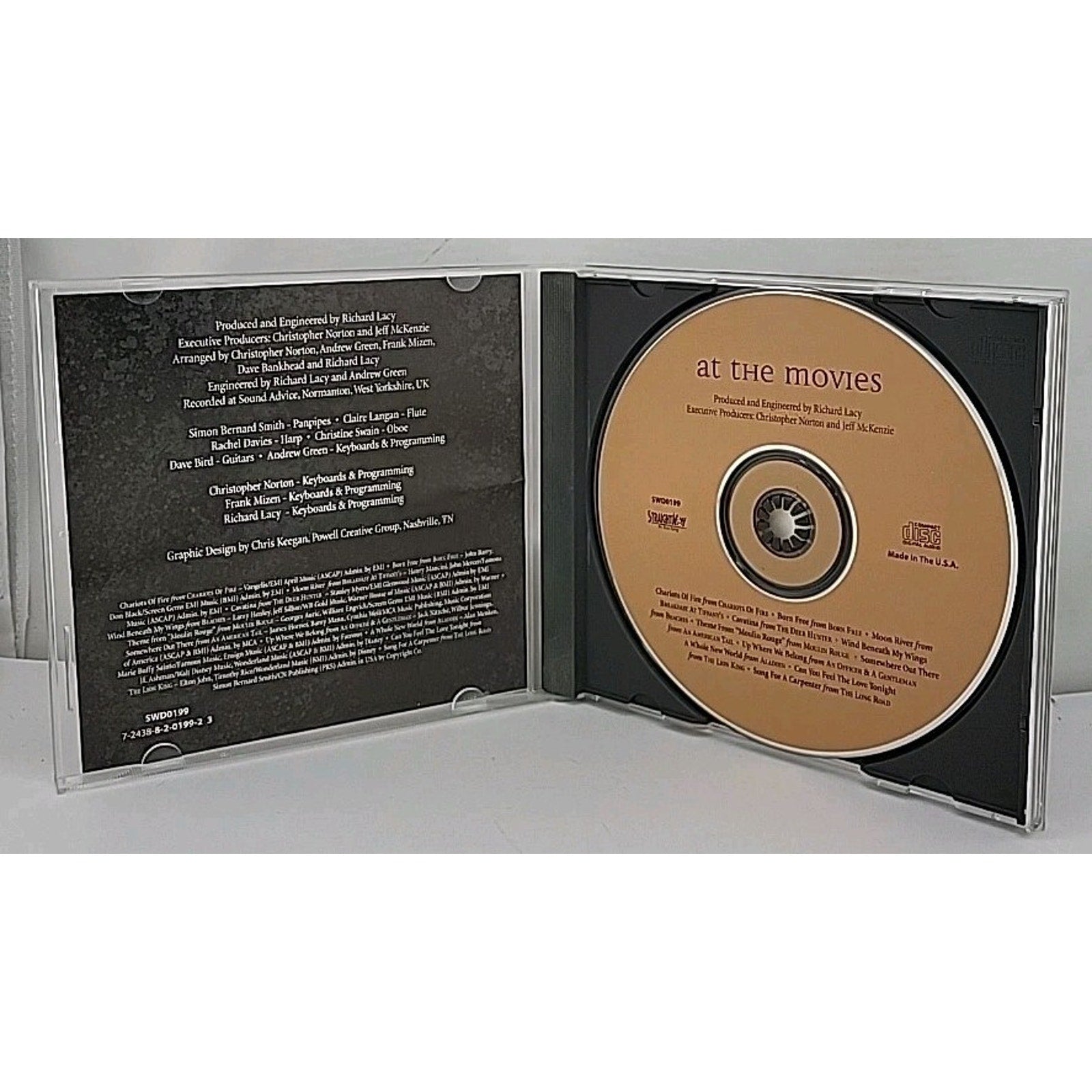 At The Movies : Journey of the Pan Pipers Volume Four Audio CD