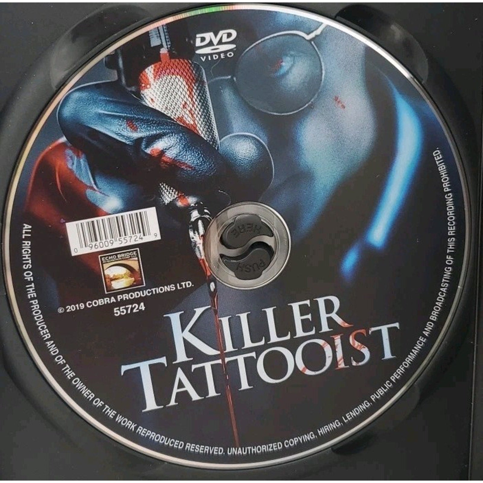 Killer Tattooist (DVD, 2019)