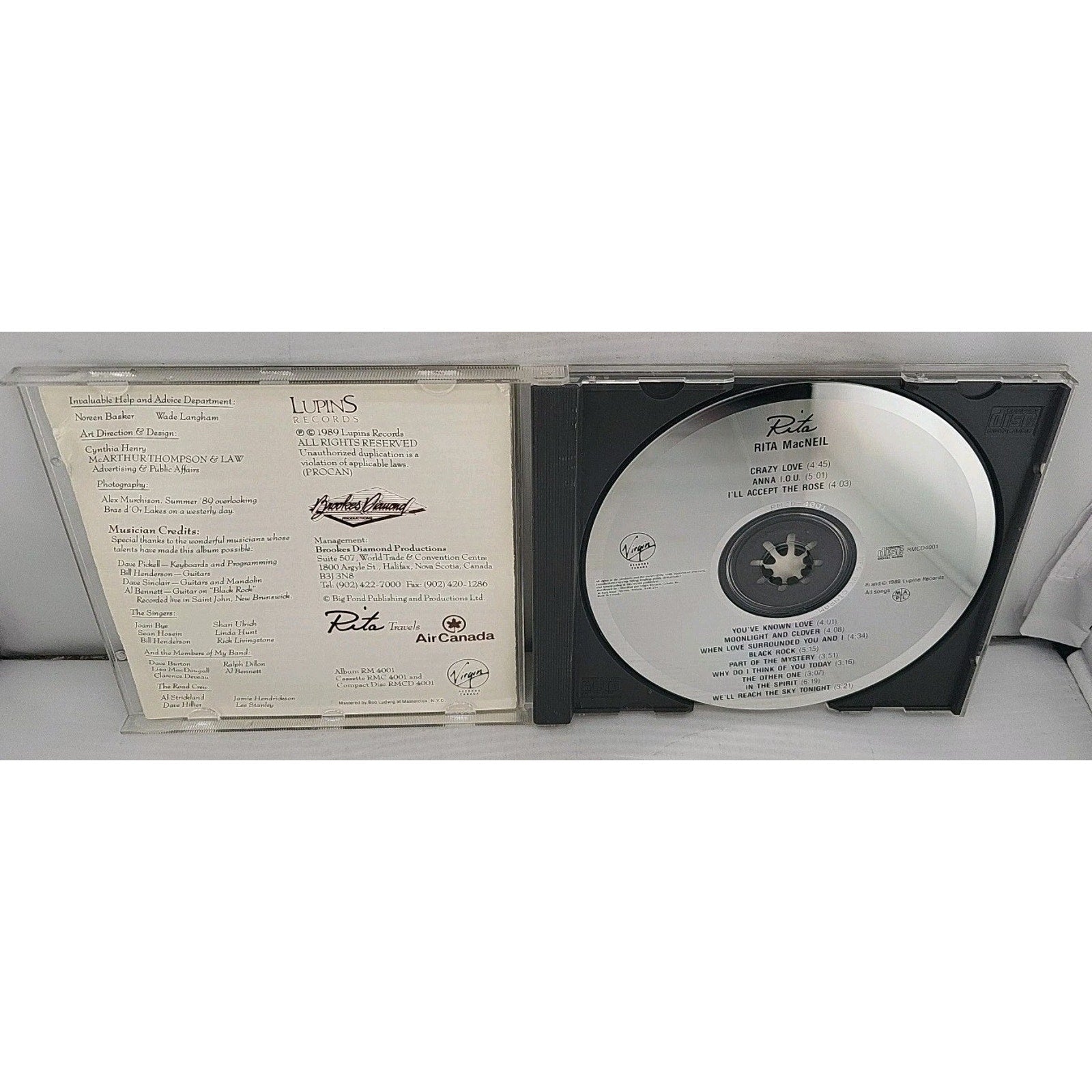 Rita By Rita MacNeil CD