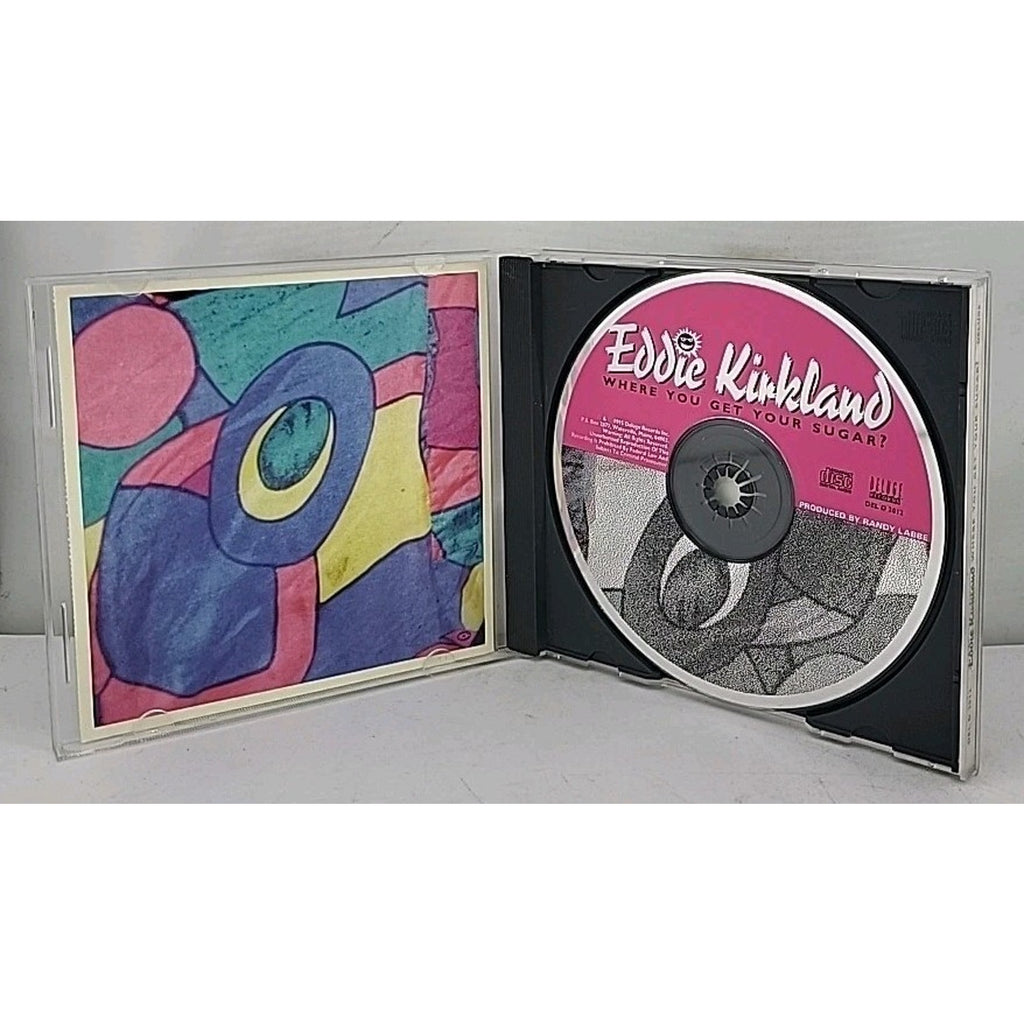 Where You Get Your Sugar by Eddie Kirkland (CD, Oct-1995, Deluge Records)