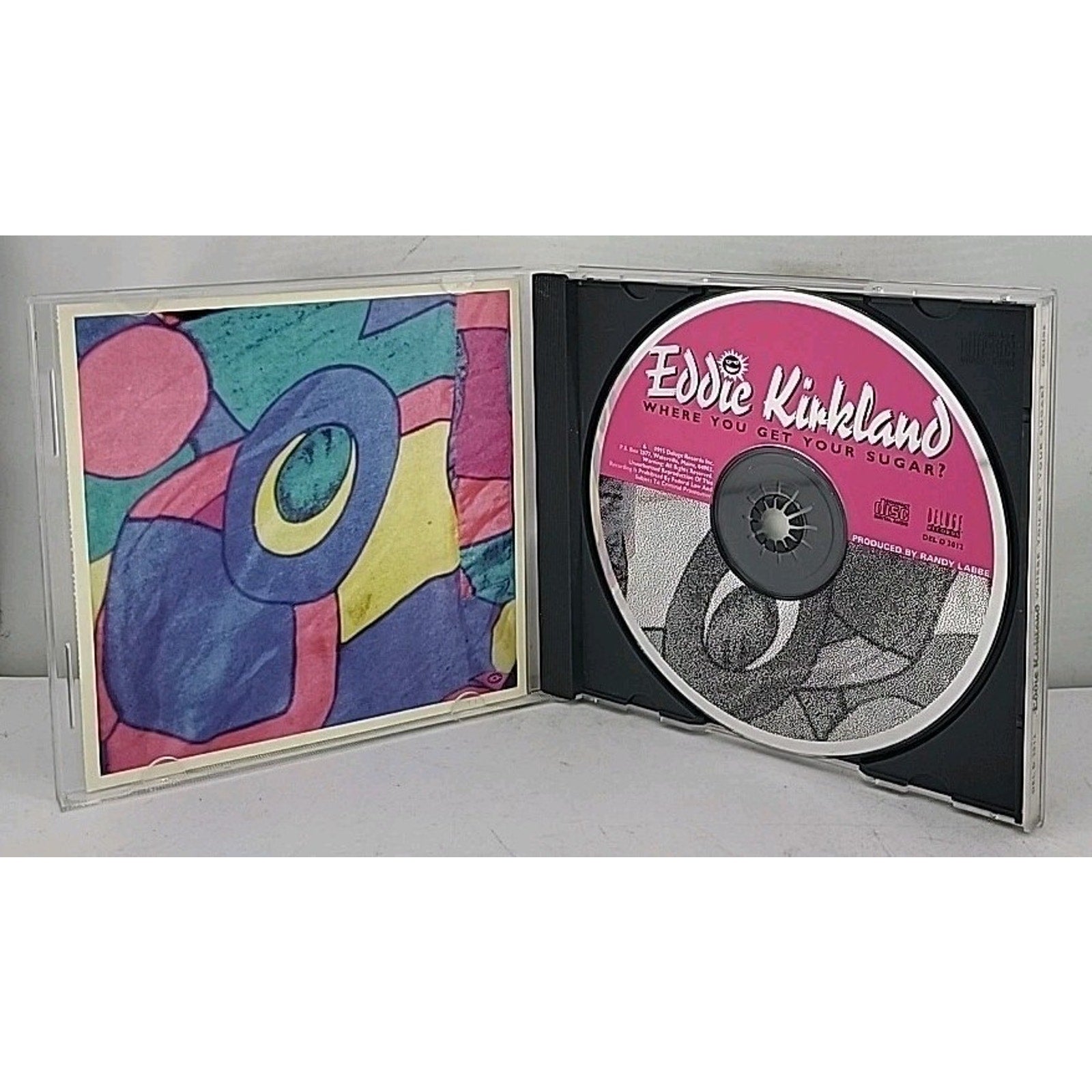 Where You Get Your Sugar by Eddie Kirkland (CD, Oct-1995, Deluge Records)