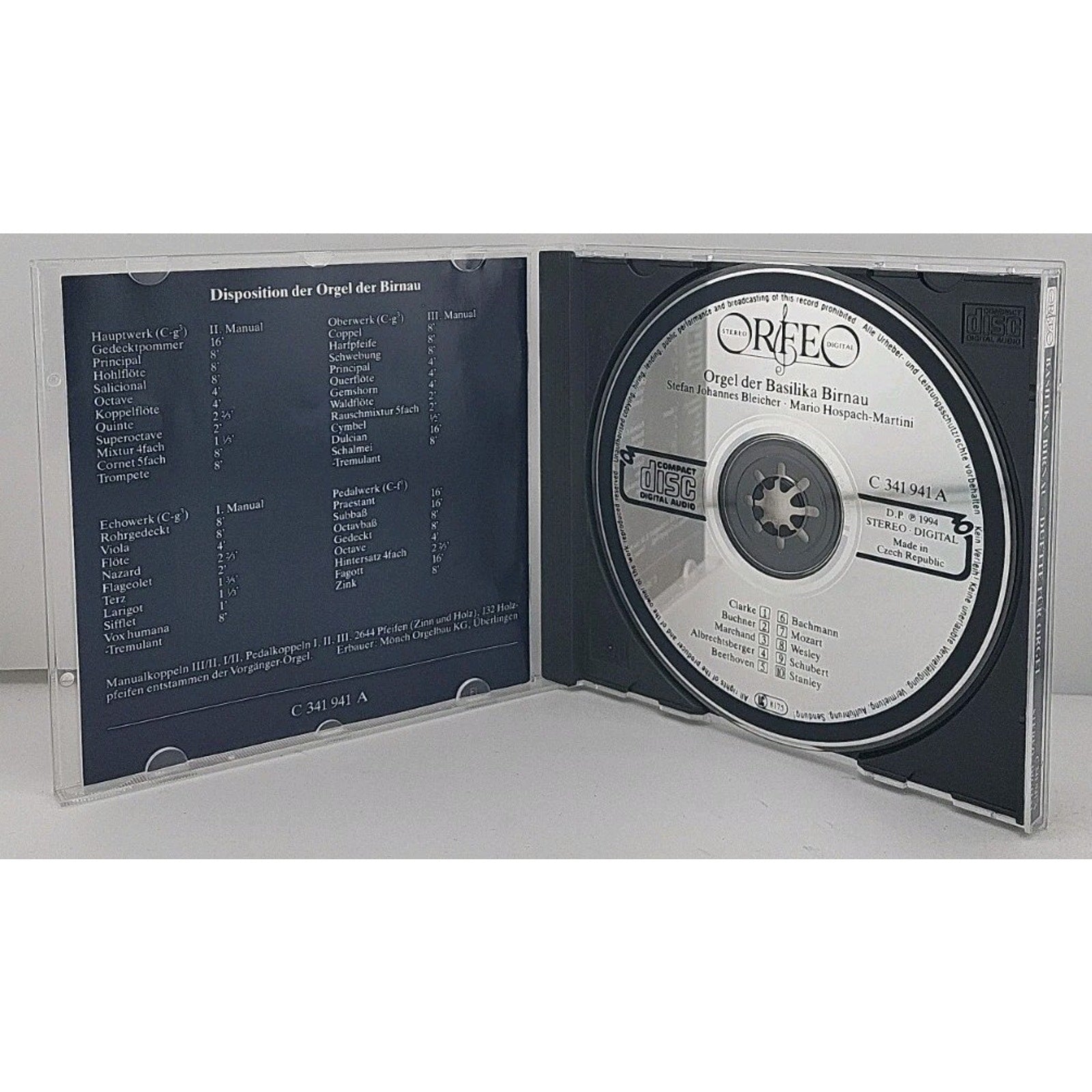 Duette Fur Orgel by Clarke / Konstanz / Bleicher / Hospach-Martini (CD, 1994)