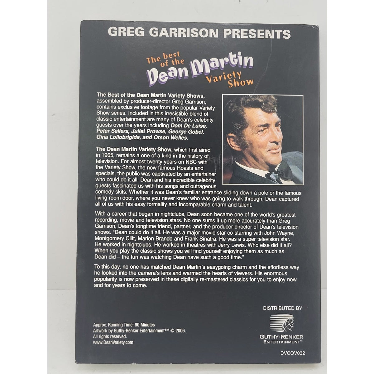 Greg Garrison The Best Of The Dean Martin Variety Show Volume 3