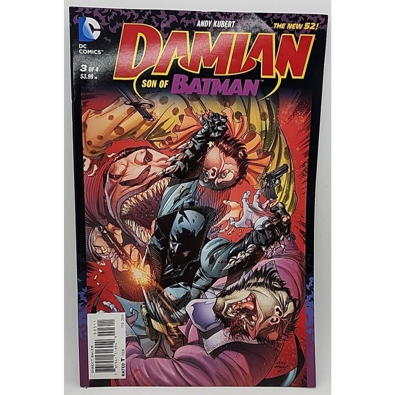 Damian Son Of Batman #3 DC Comics 2014