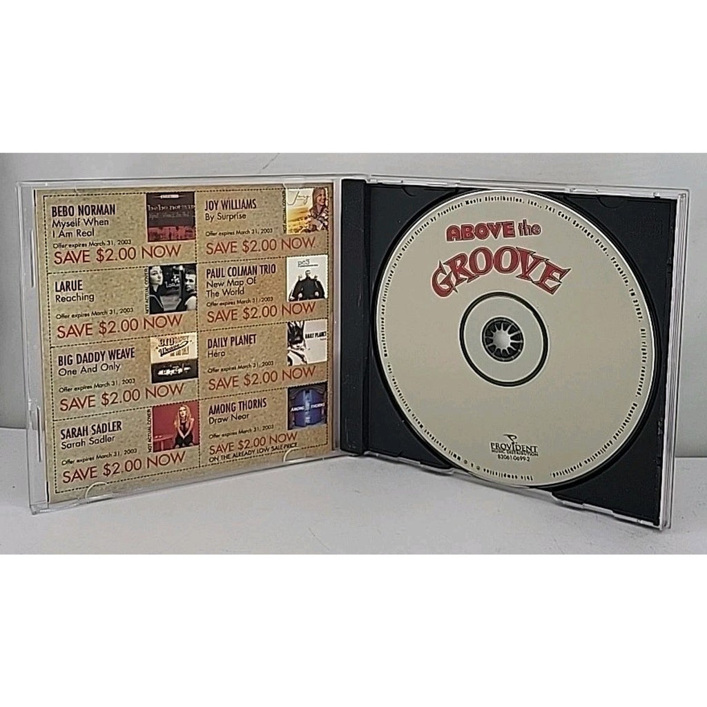 Above the Groove: 17 Songs by Today's Top Christian Artists by Various (CD)