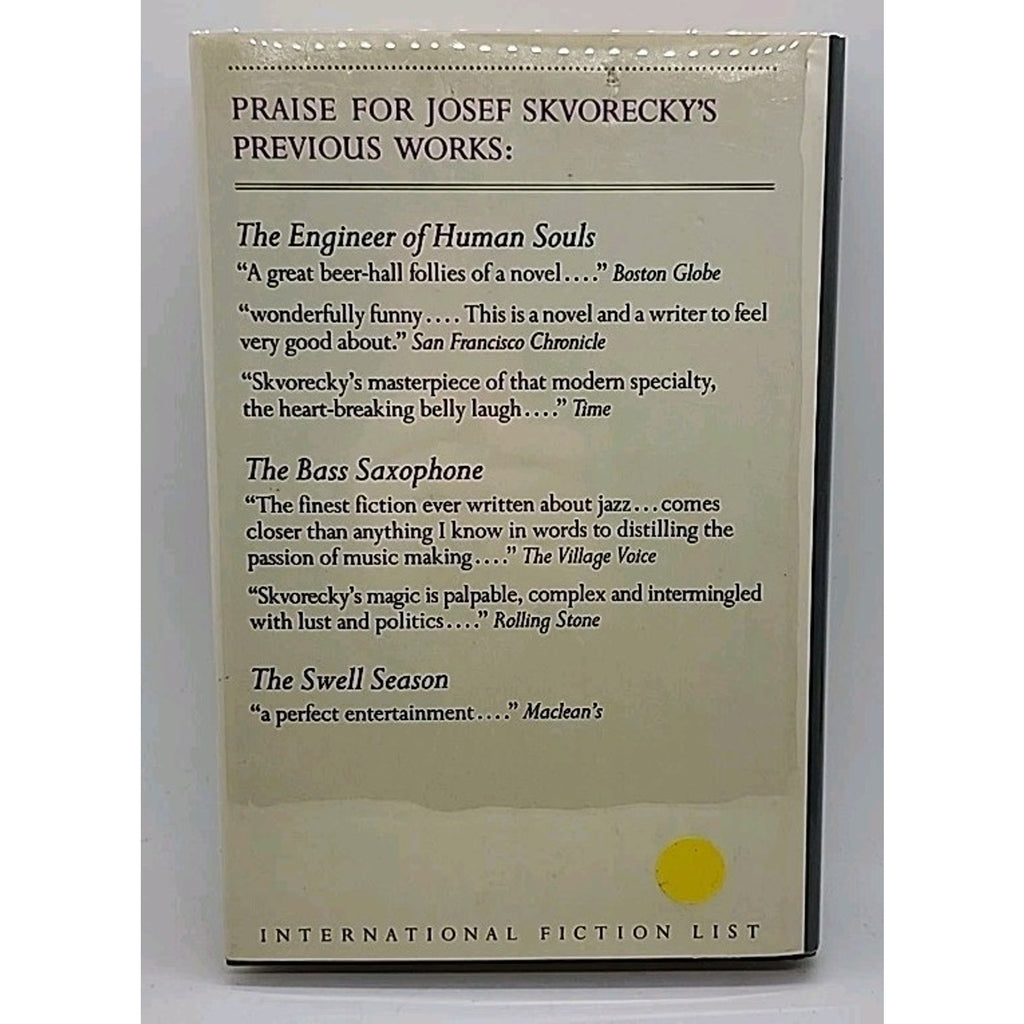 Josef Skvorecky / Dvorak in Love A Light-Hearted Dream 1st Edi 1986 Hardcover