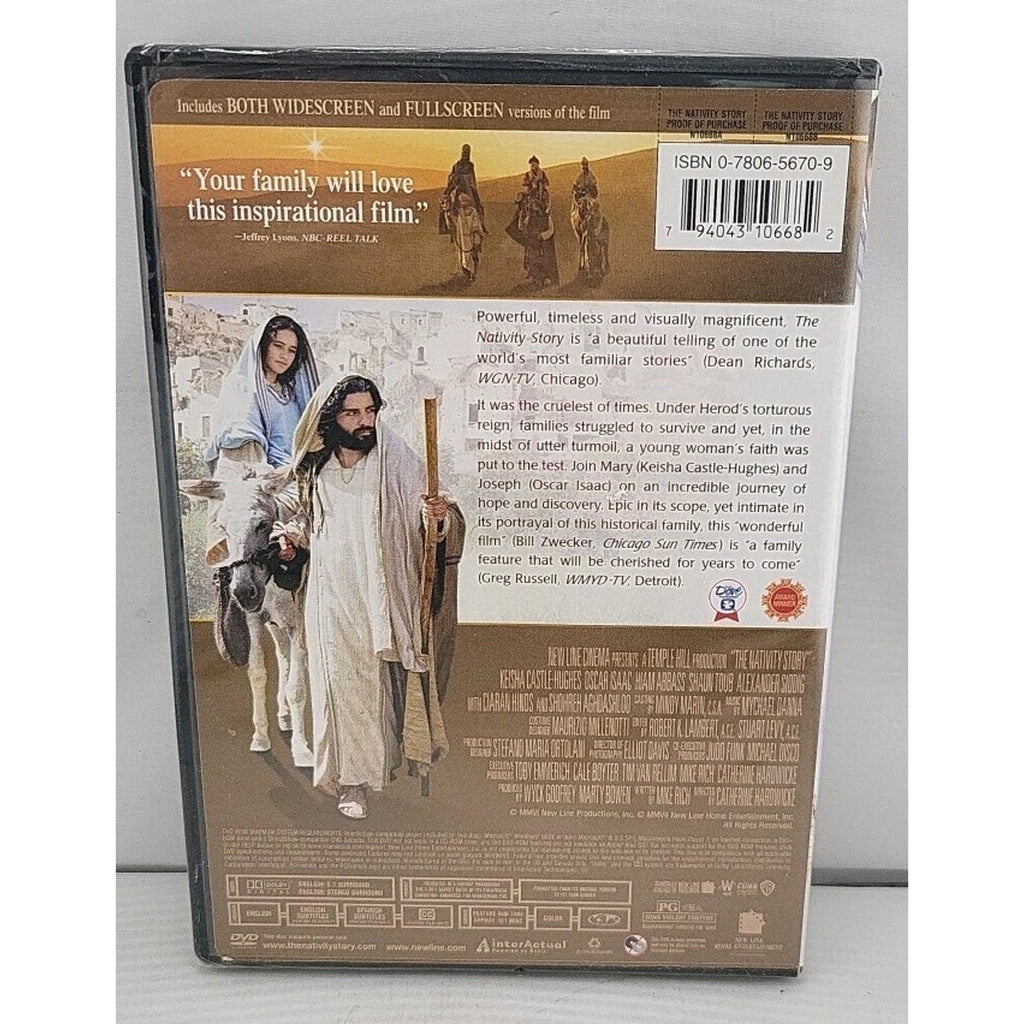 The Nativity Story (DVD, 2006) *Brand New*