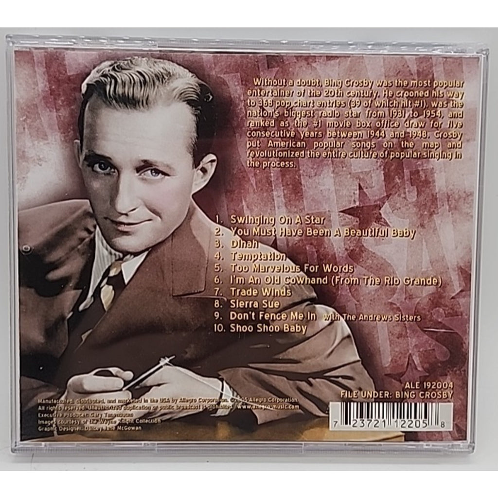 America's Favorite Entertainer by Bing Crosby (CD, 2005)