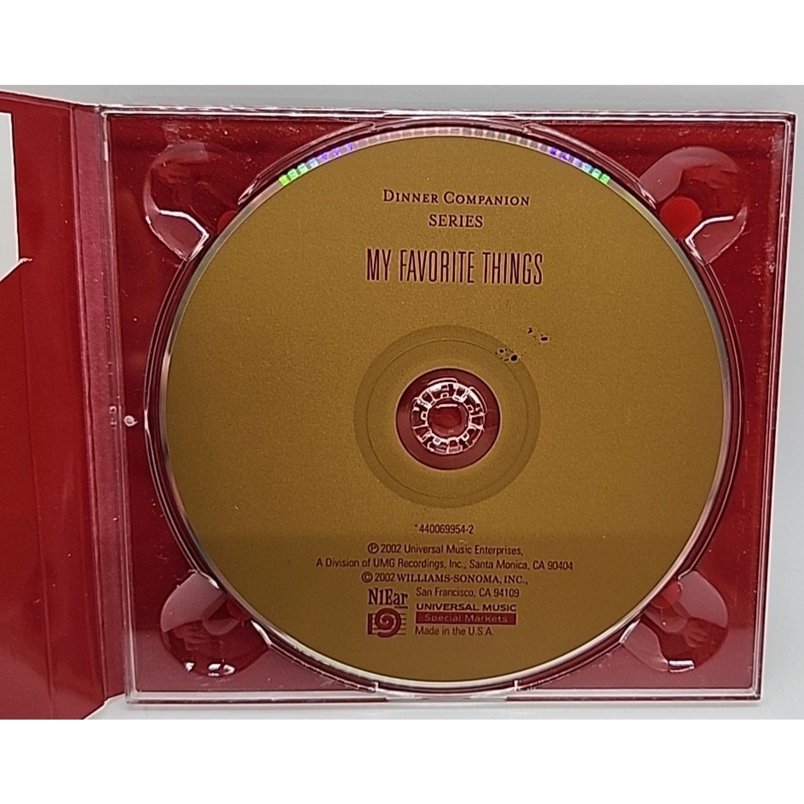 Williams Sonoma My Favorite Things (CD)