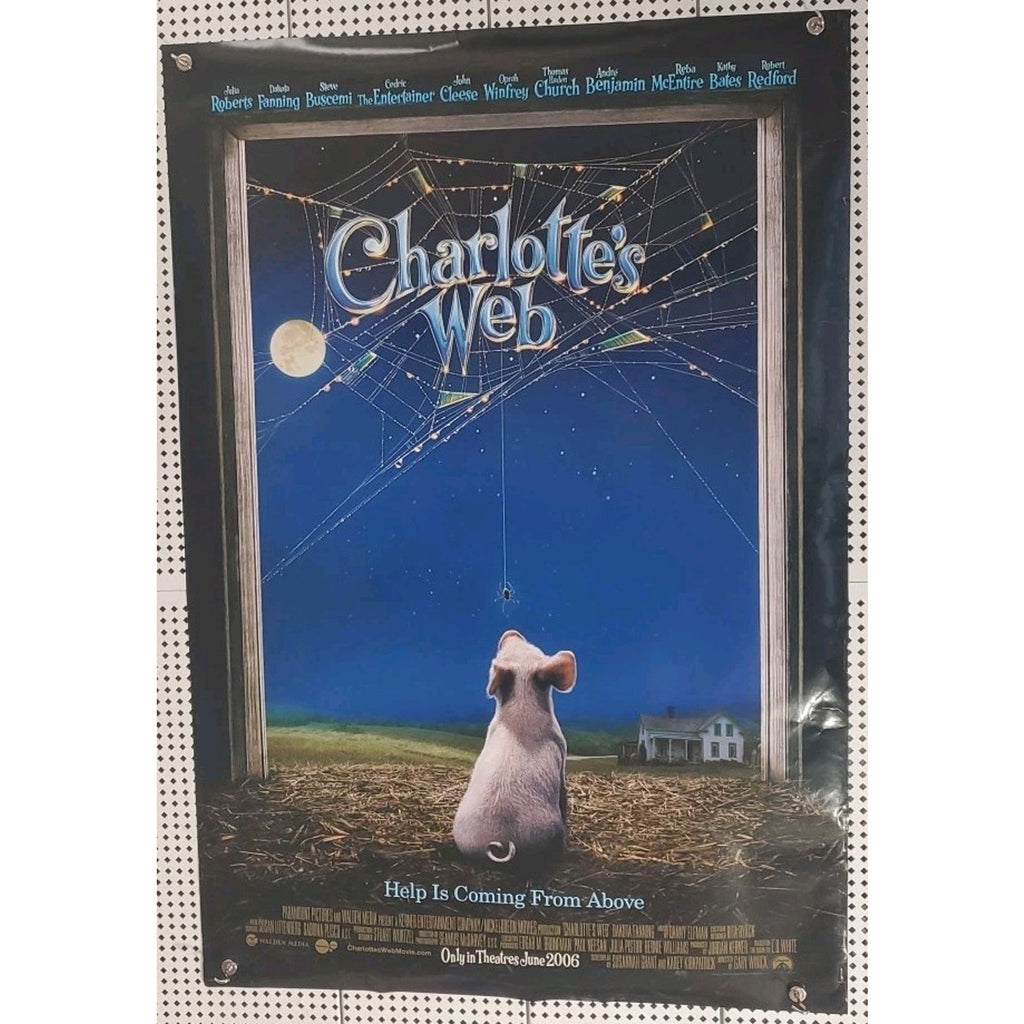 Charlotte's Web (B) Original 2006 Movie Theater Poster 27x40 Double Sided