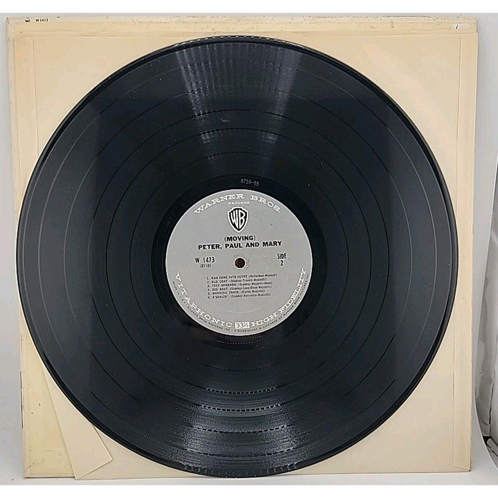 Peter Paul and Mary Moving LP Vinyl Record Album