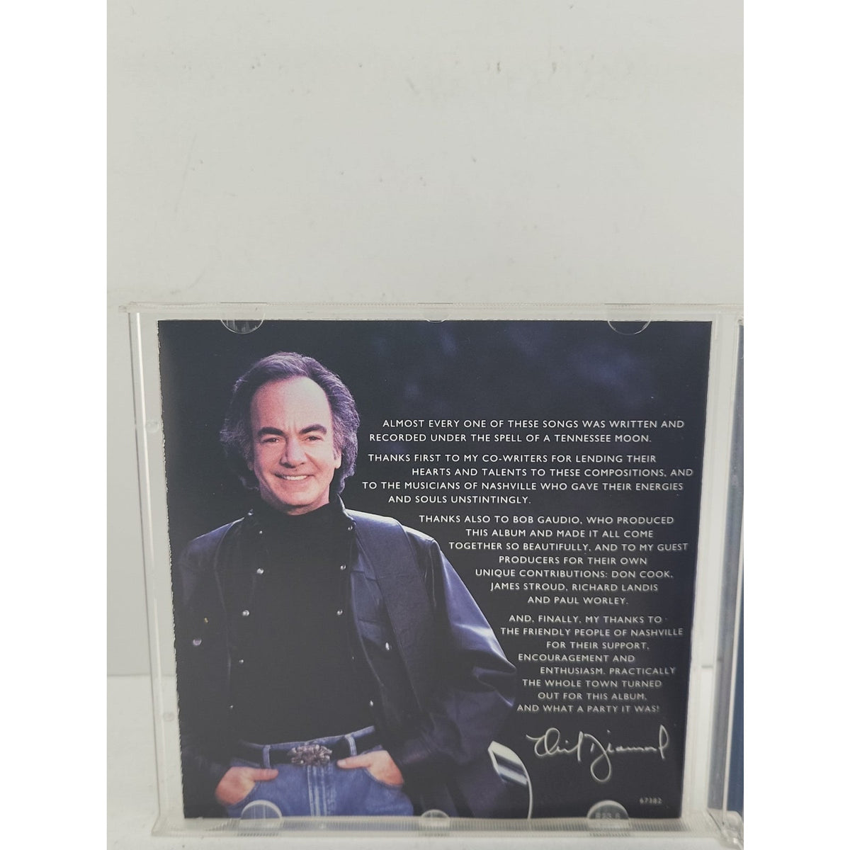 Tennessee Moon by Neil Diamond (CD, 1996)
