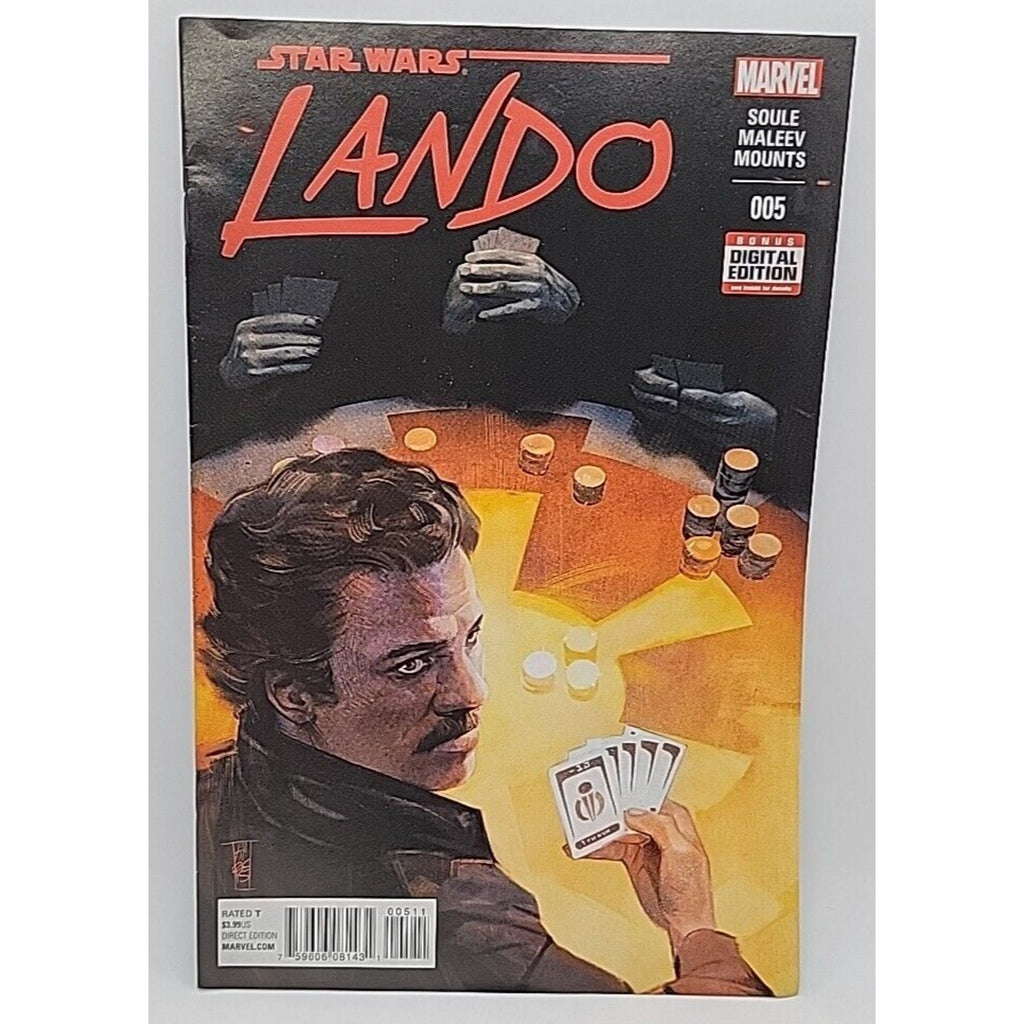 2015 Marvel Star Wars Lando Comic Book Issue #005