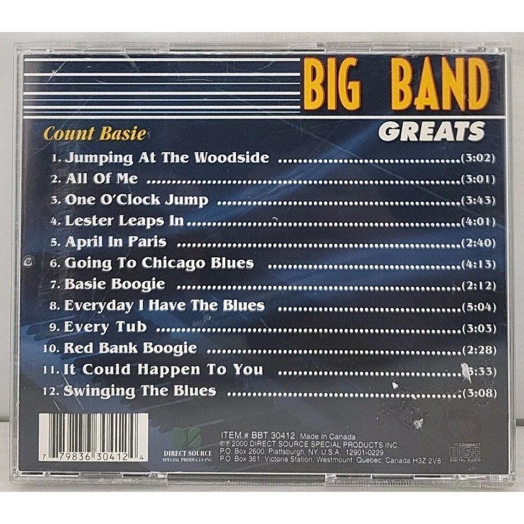 Big Band Greats by Basie, Count (CD, 2021)
