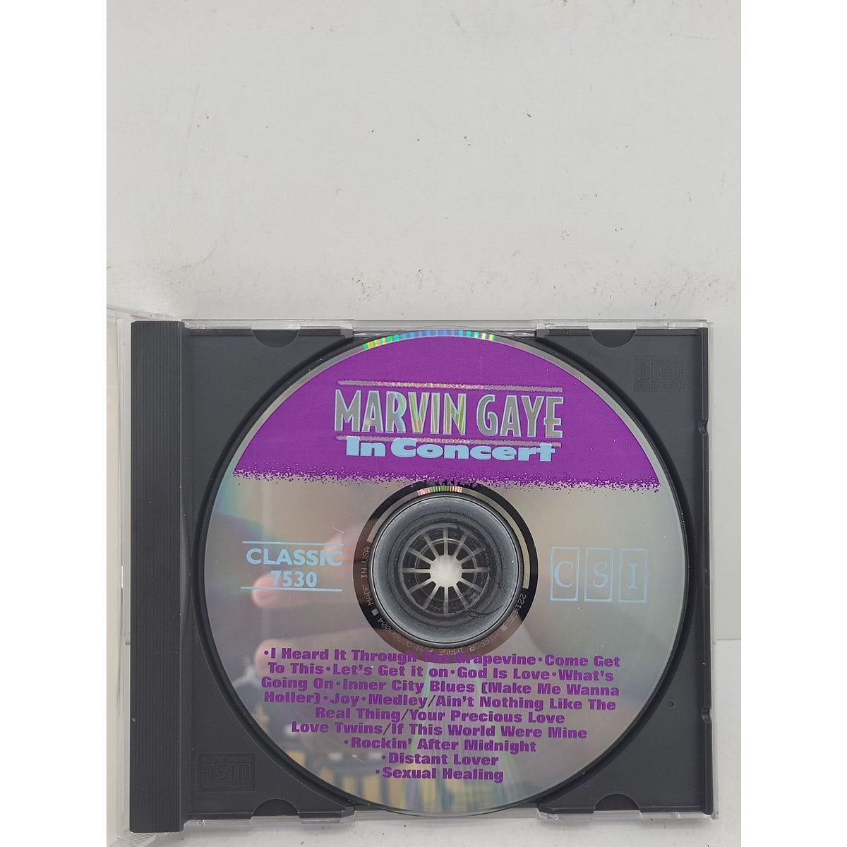 Marvin Gaye: In Concert Audio CD By Marvin Gaye Music CD