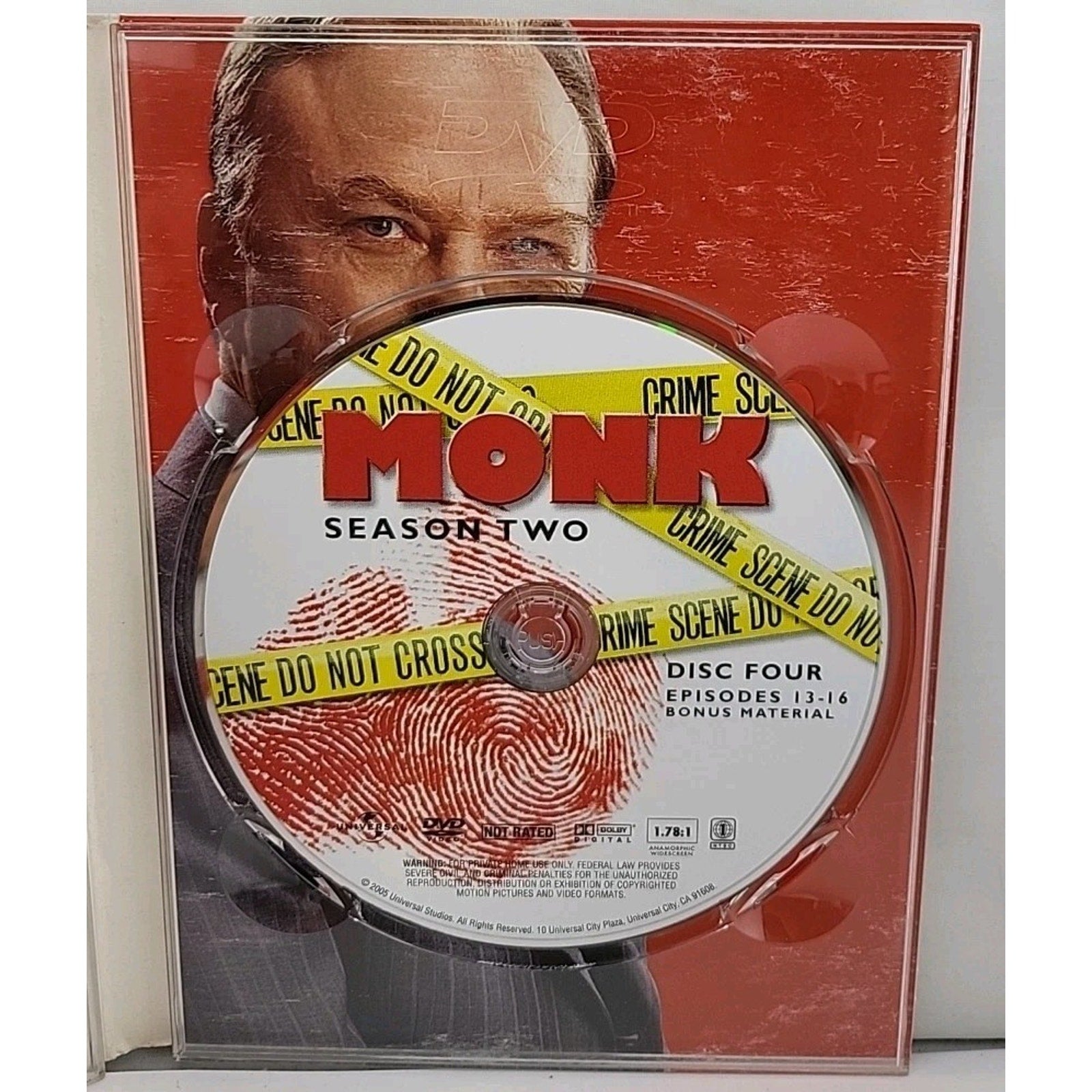Monk - Season 2 (DVD, 2005, 4-Disc Set)