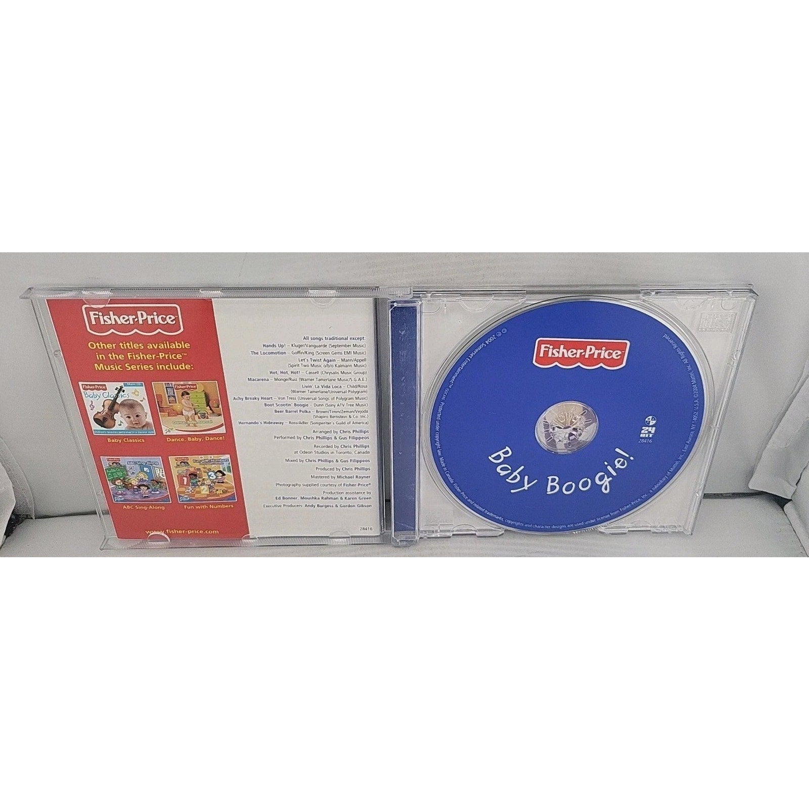 Baby Boogie! by Fisher-Price (CD, Fisher-Price)