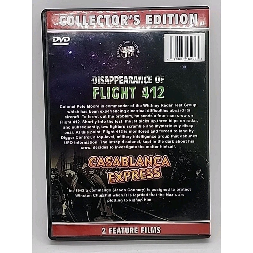 Disappearance Of Flight 412/ Casablanca Express (DVD)