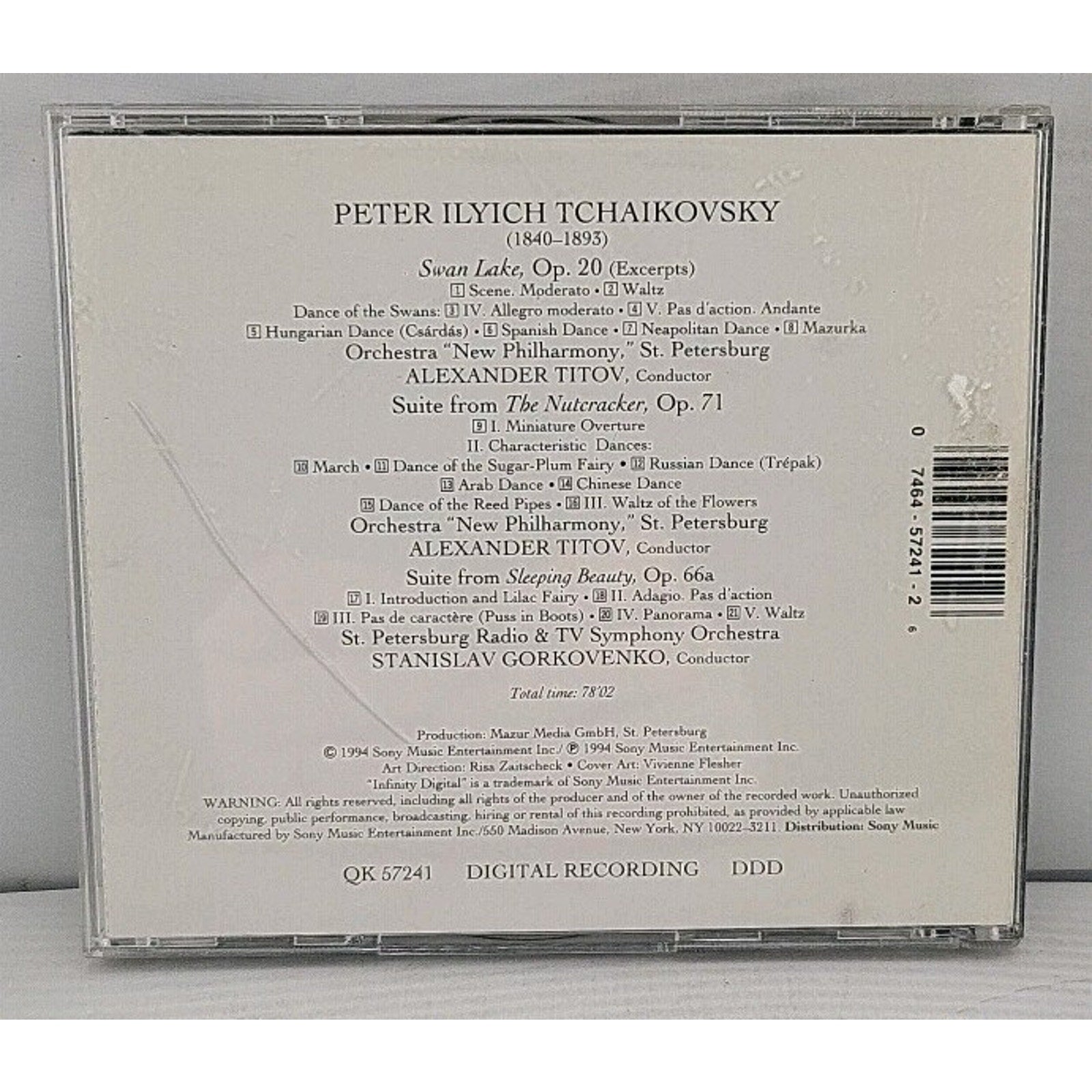 Ballet Suites by Tchaikovsky (CD, 1994)