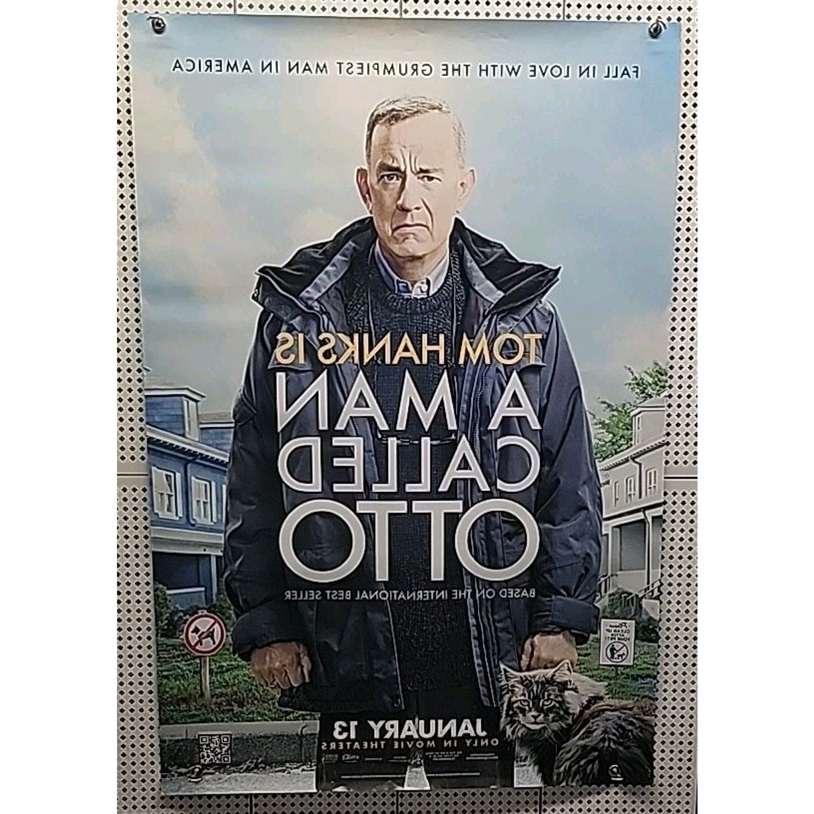 A Man Called Otto - Authentic Theatre Movie Poster DS 27" x 40"