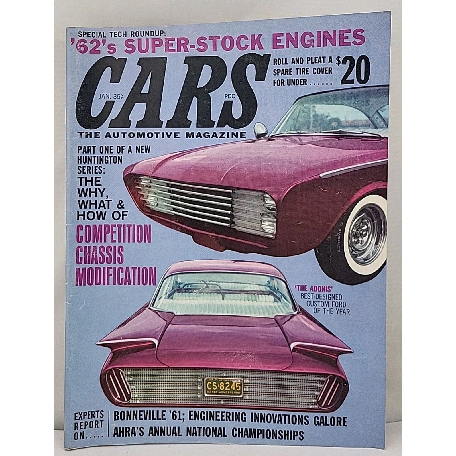 Cars The Automotive Magazine January 1962