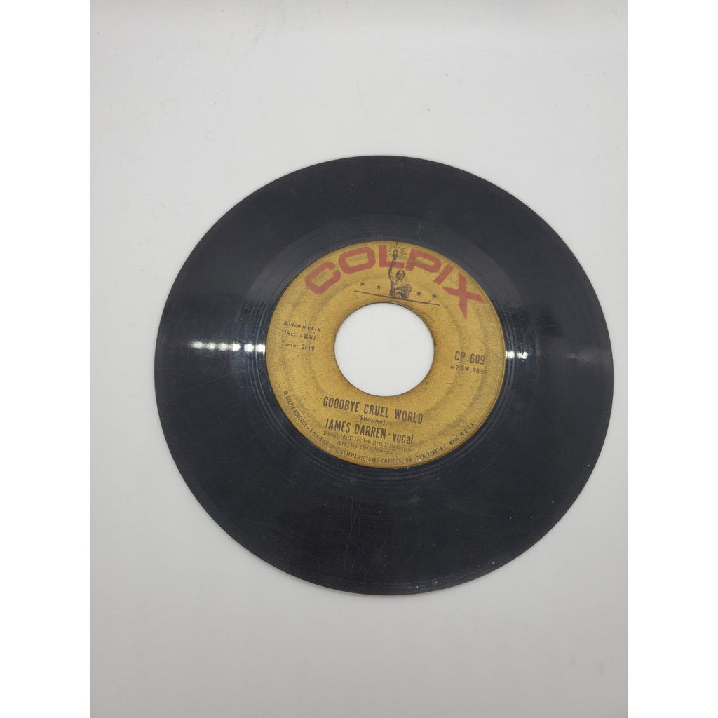 James Darren - Goodbye Cruel World/Valerie