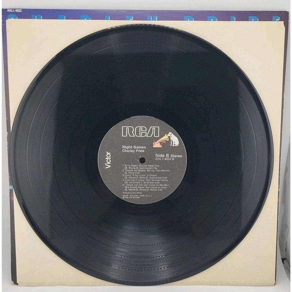 Charley Pride Night Games LP Vinyl Record Album