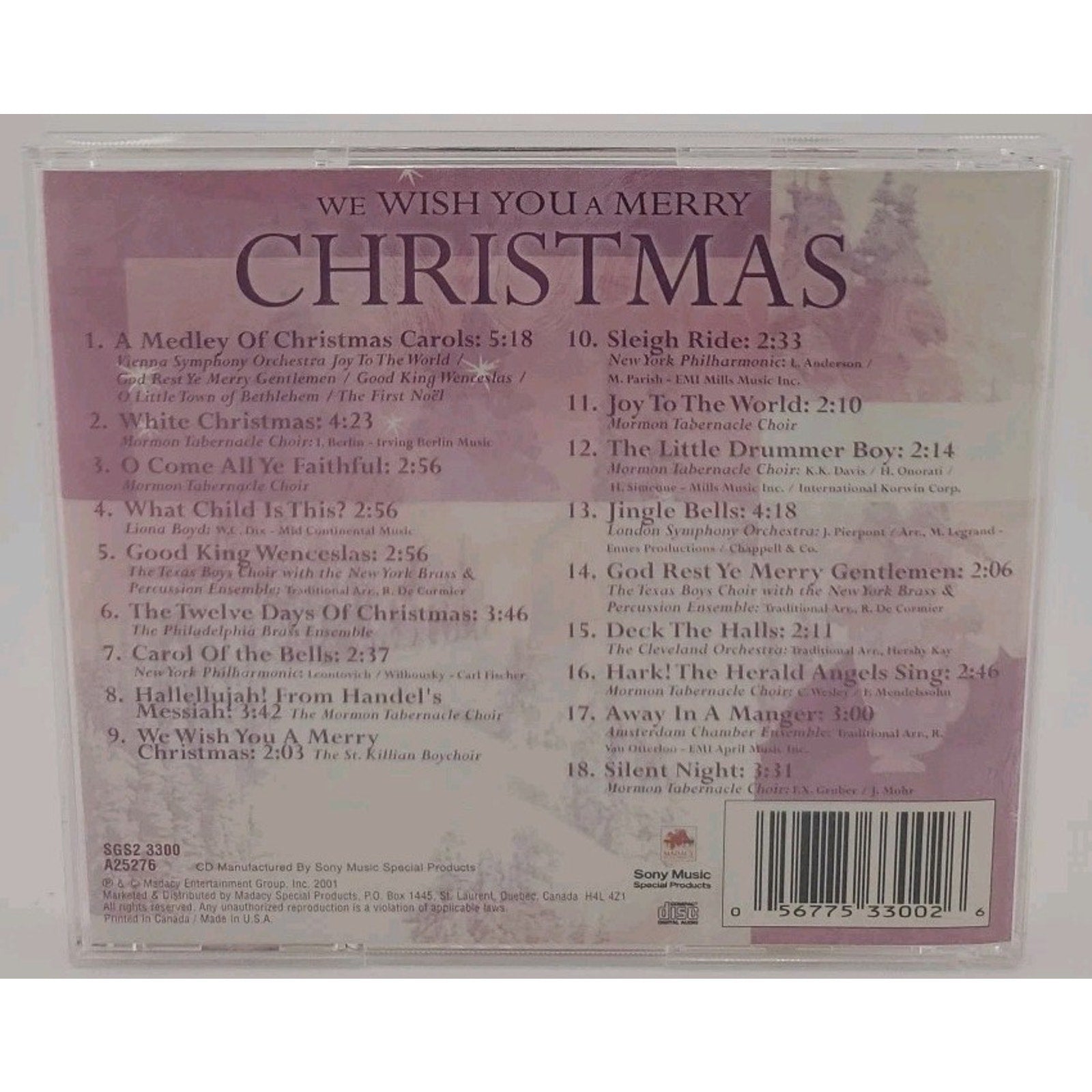 We Wish You a Merry Little Chr by Various (CD, 2001)
