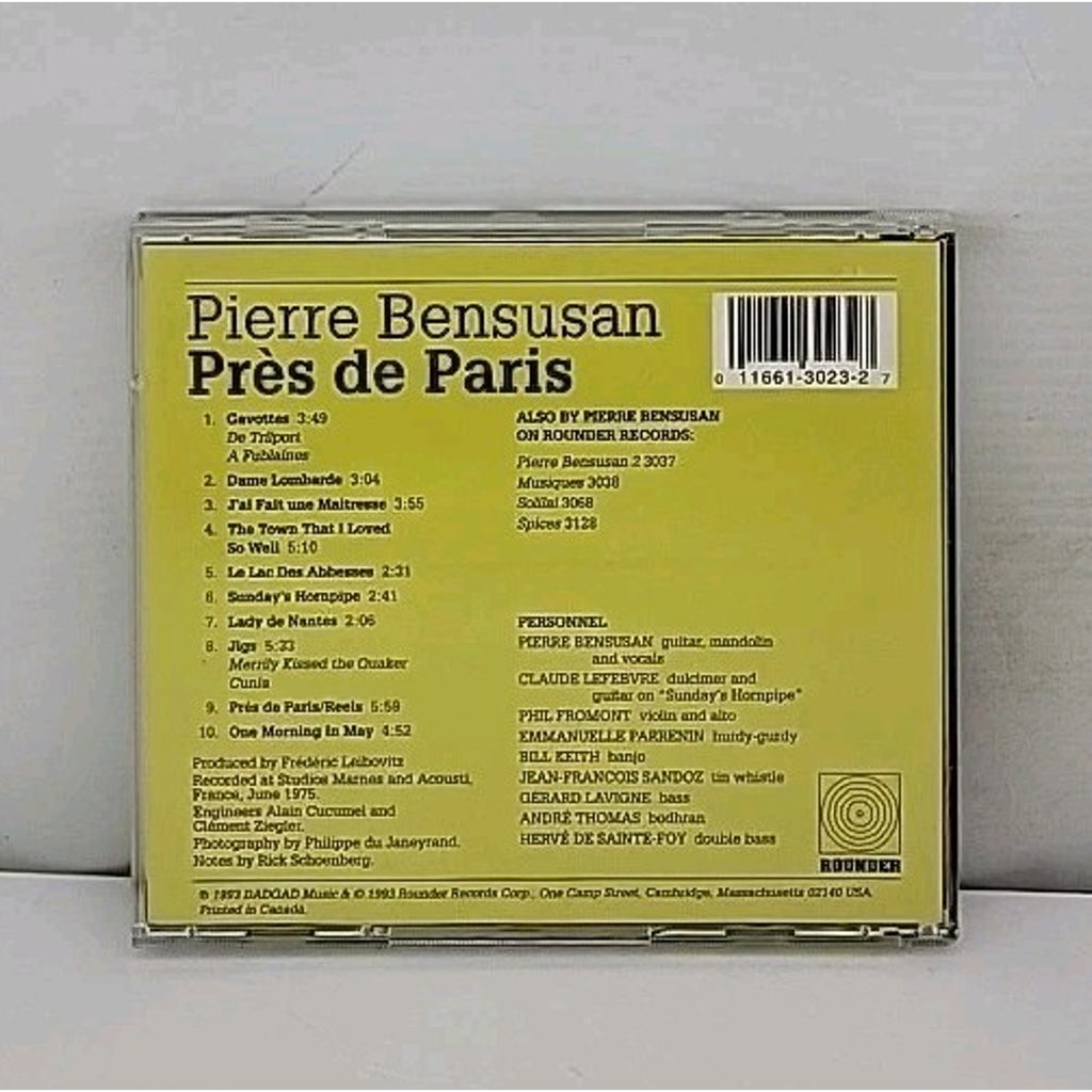 Pres De Paris by Pierre Bensusan (CD, 1993)