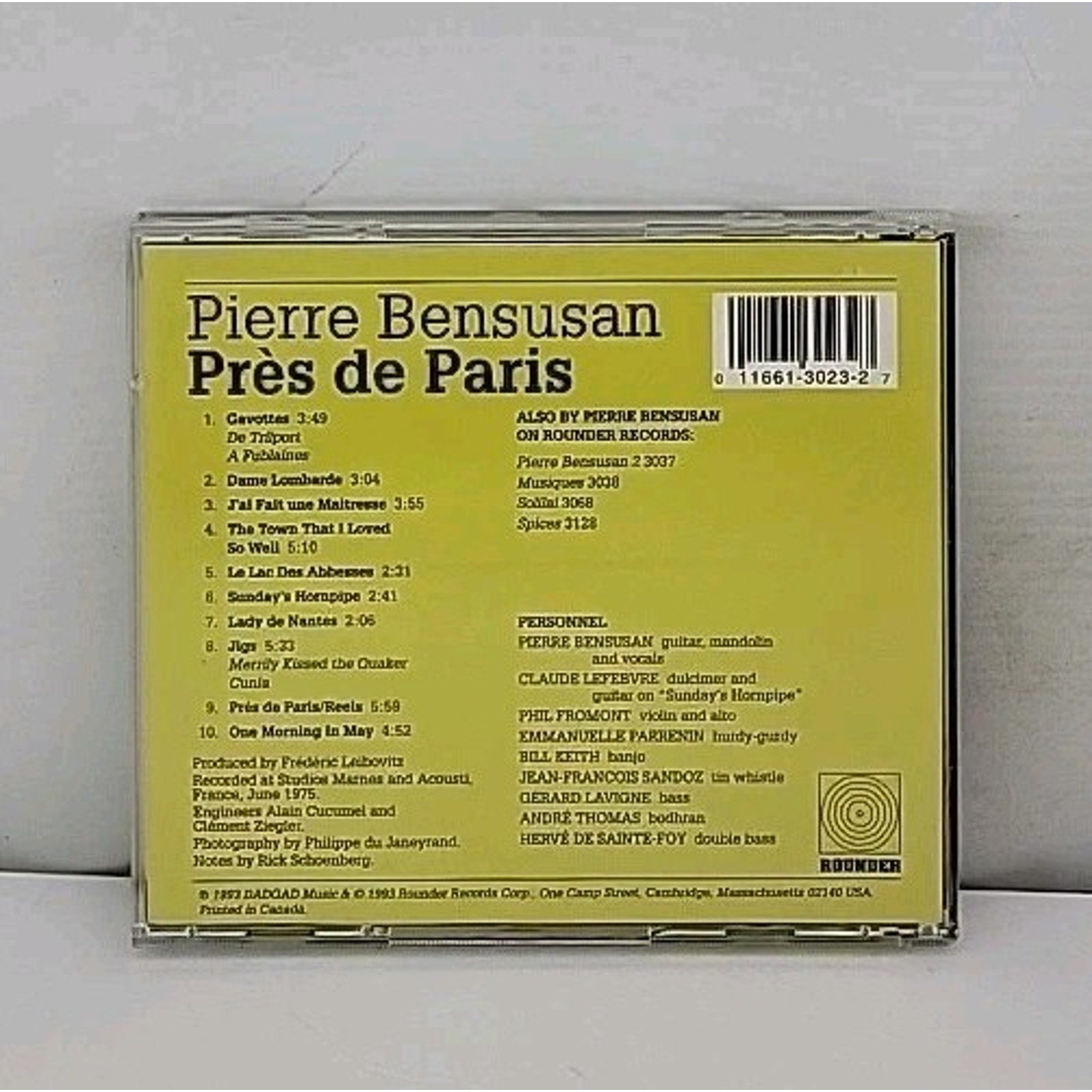 Pres De Paris by Pierre Bensusan (CD, 1993)