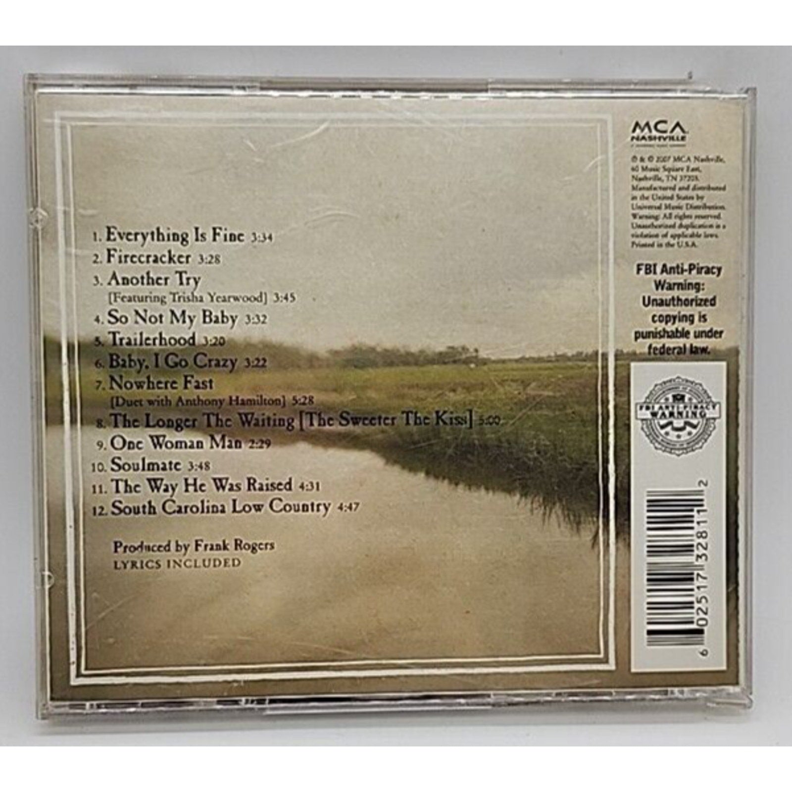 Everything Is Fine by Turner, Josh (CD, 2007)