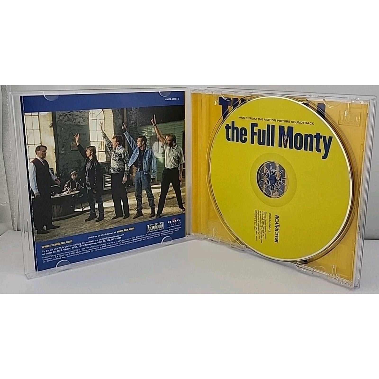 The Full Monty (Music from the Motion Picture Soundtrack) by Various (CD, 1990)