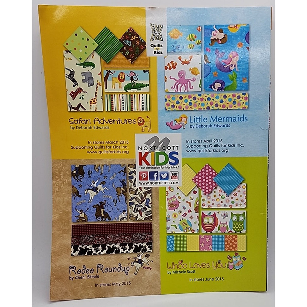 Quilters Newsletter Present Best Kids Quilts Magazine Spring 2015