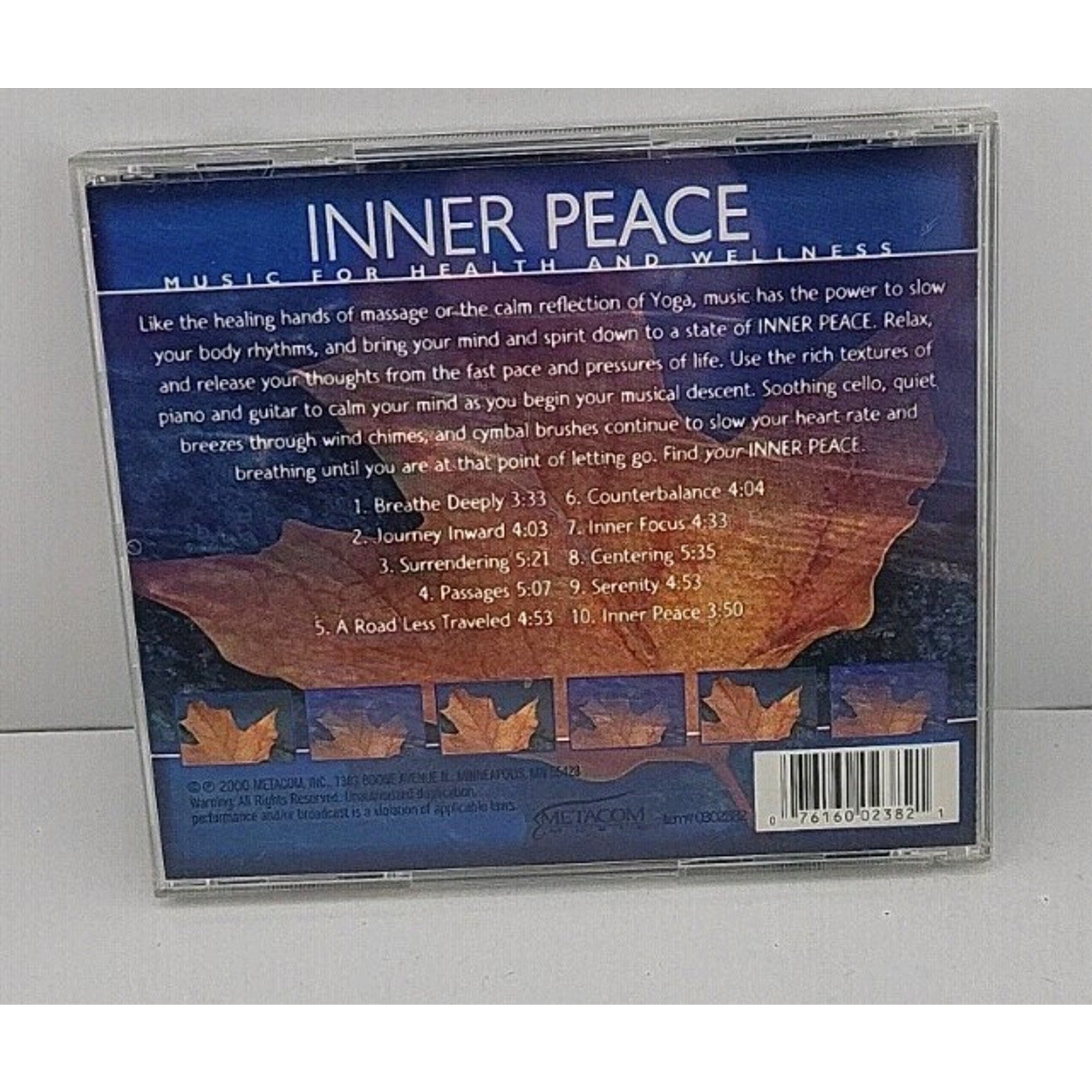 Life! Beats: Inner Peace (CD, 2000, Metacom)