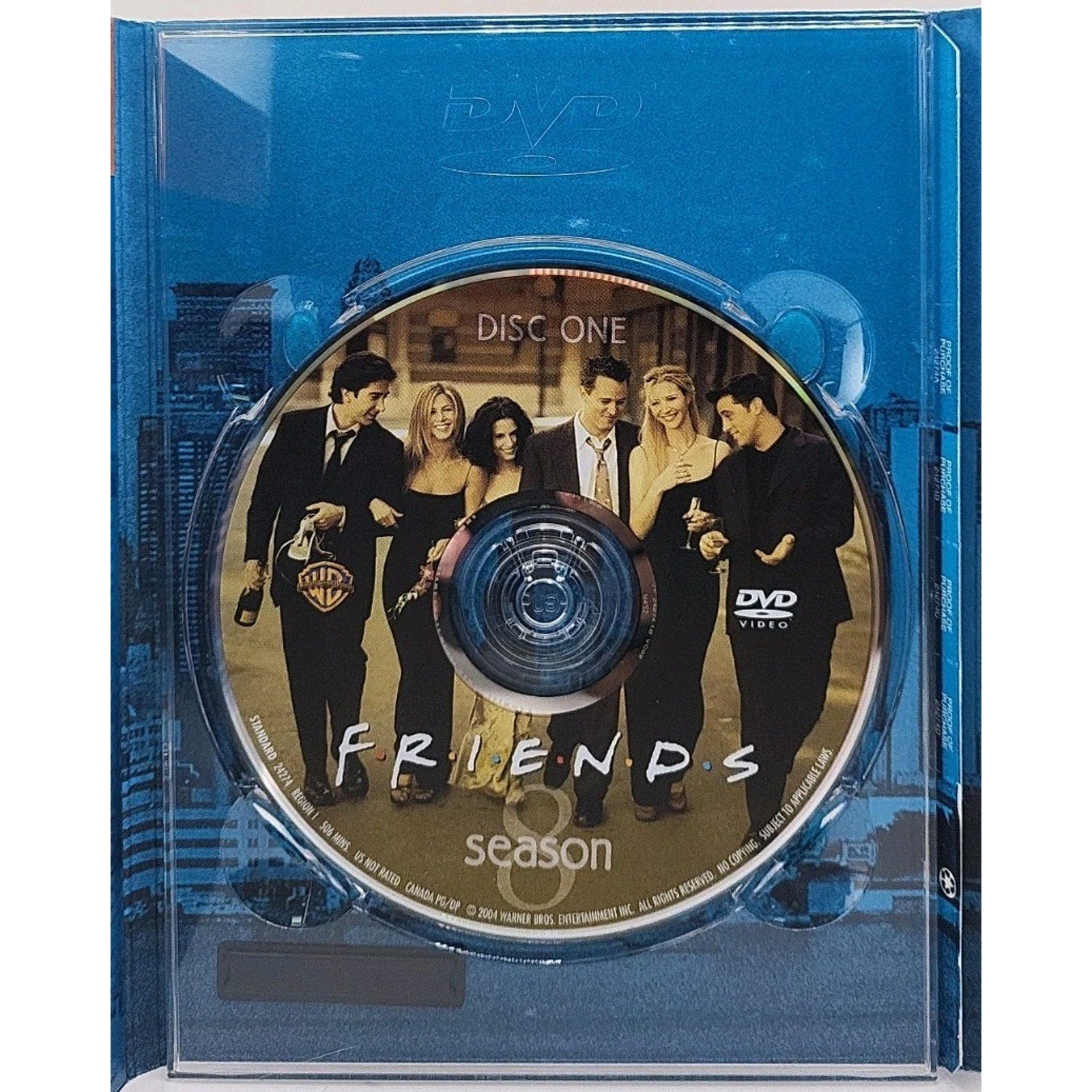 Friends - The Complete Eighth Season (DVD, 2004, 4-Disc Set)
