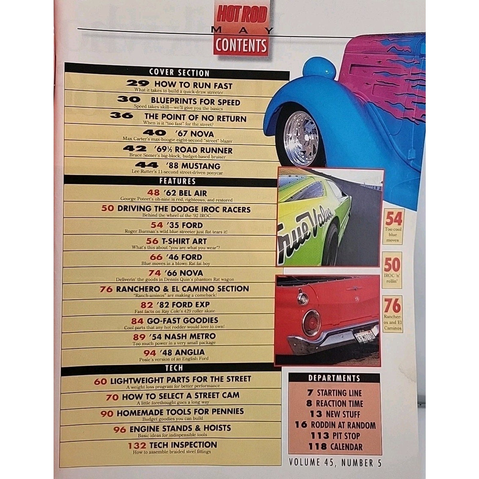 Hot Rod Magazine May 1992