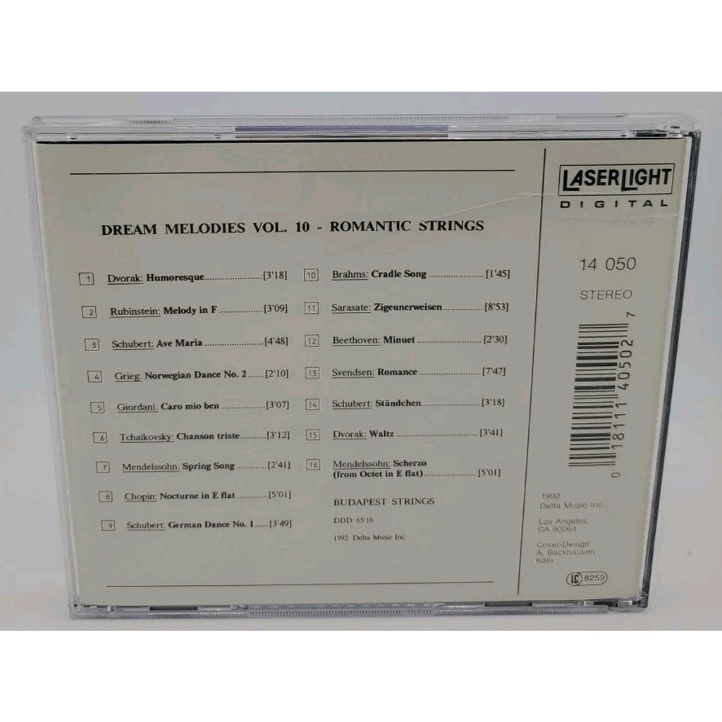 Dream Melodies Vol. 10: Romantic Strings (CD 1992)