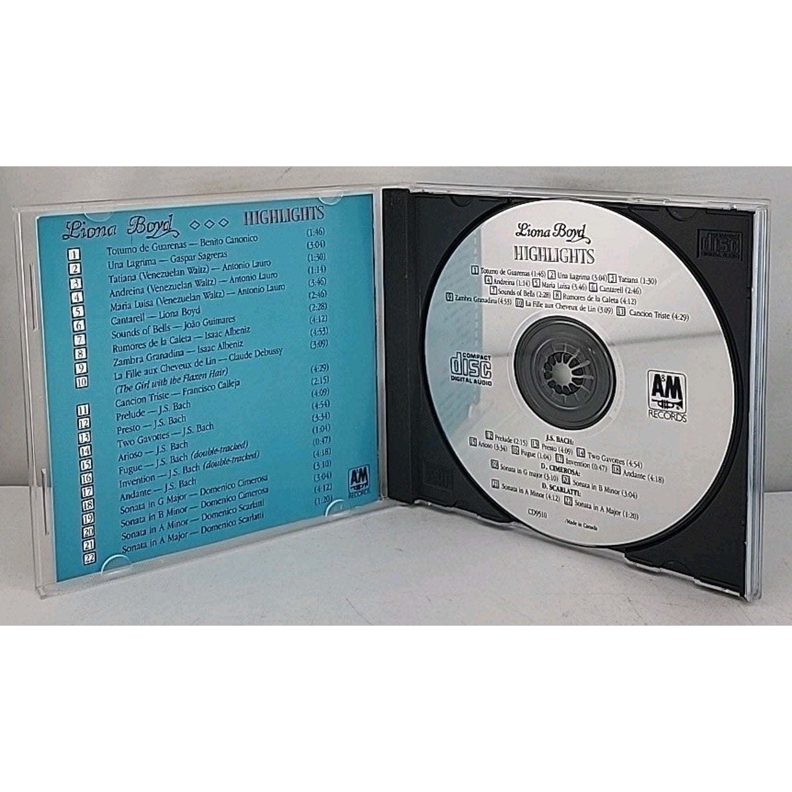 Highlights by Liona Boyd (CD, 2000) R25