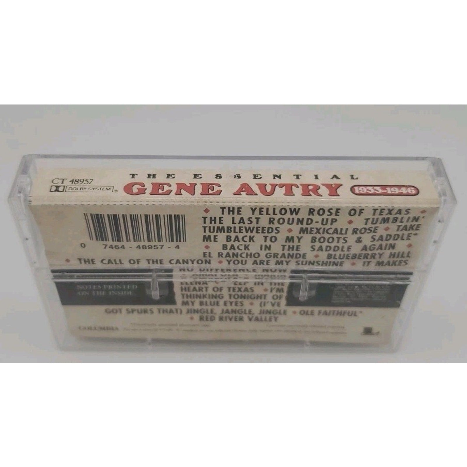 Essential 1933-46 by Gene Autry (Cassette, 1992)