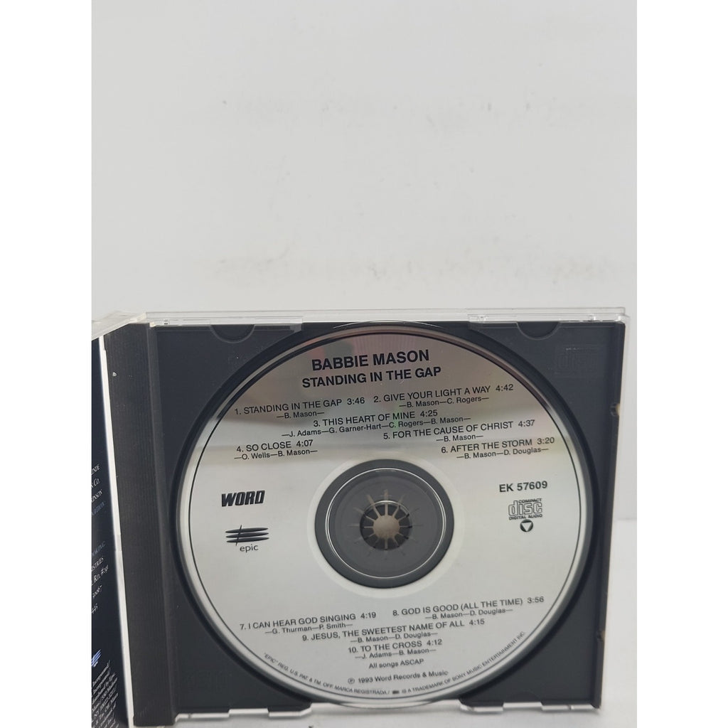 Standing in the Gap by Babbie Mason (CD, Nov-1993, Sony Music Distribution...