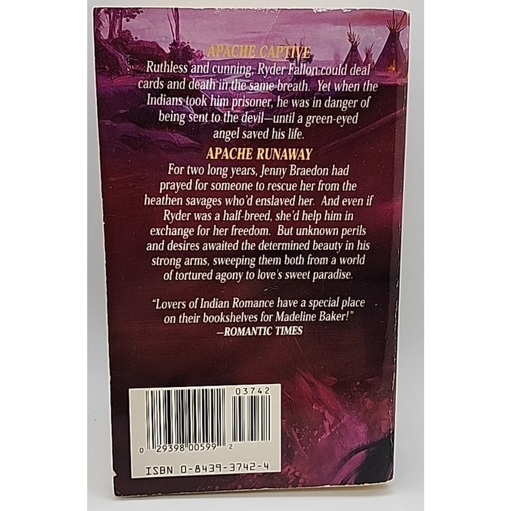 Apache Runaway by Madeline Baker (1995, Trade Paperback)