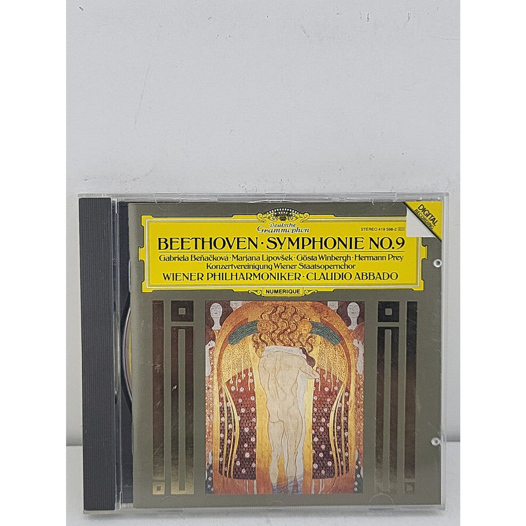Symphony No 9 by Beethoven / Prey / Lipovsek / Vpo / Abbado (CD, 1987)