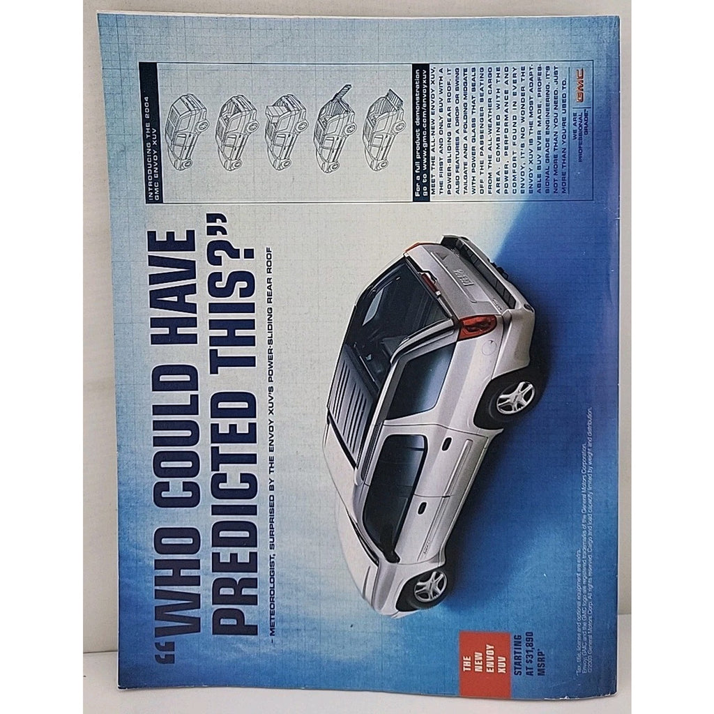 Car And Driver Magazine - January 2004 - Volume 49 Number 7