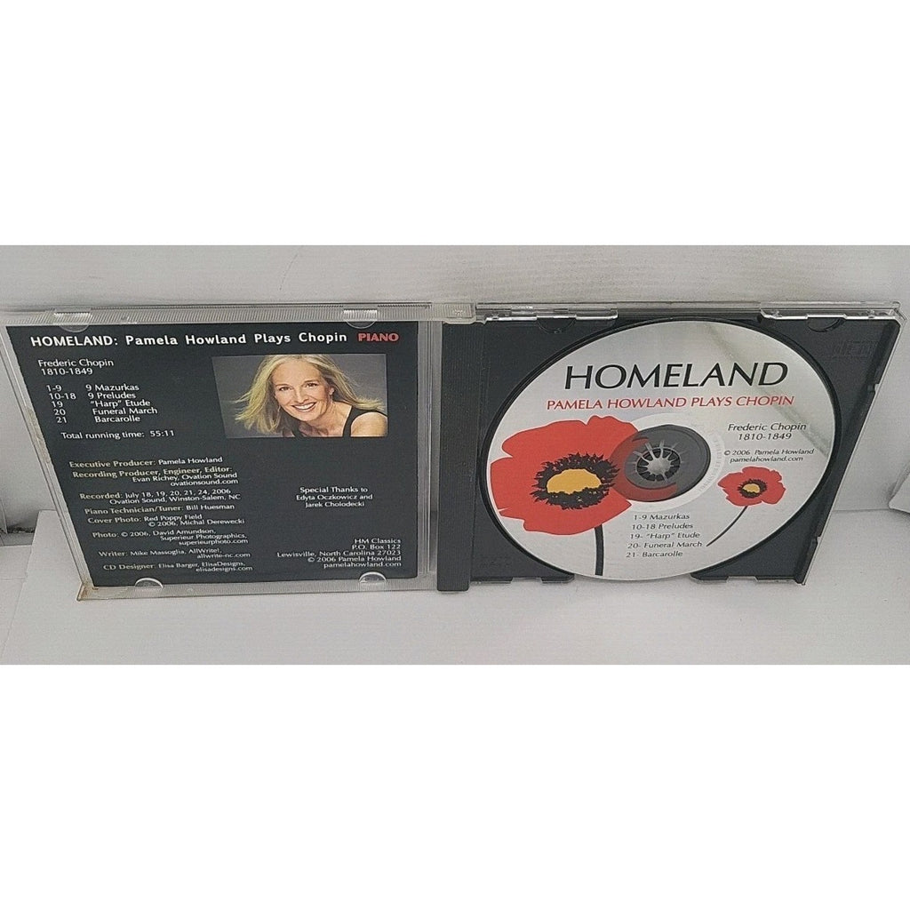 Pamela Howland - Homeland: Pamela Howland Plays Chopin CD