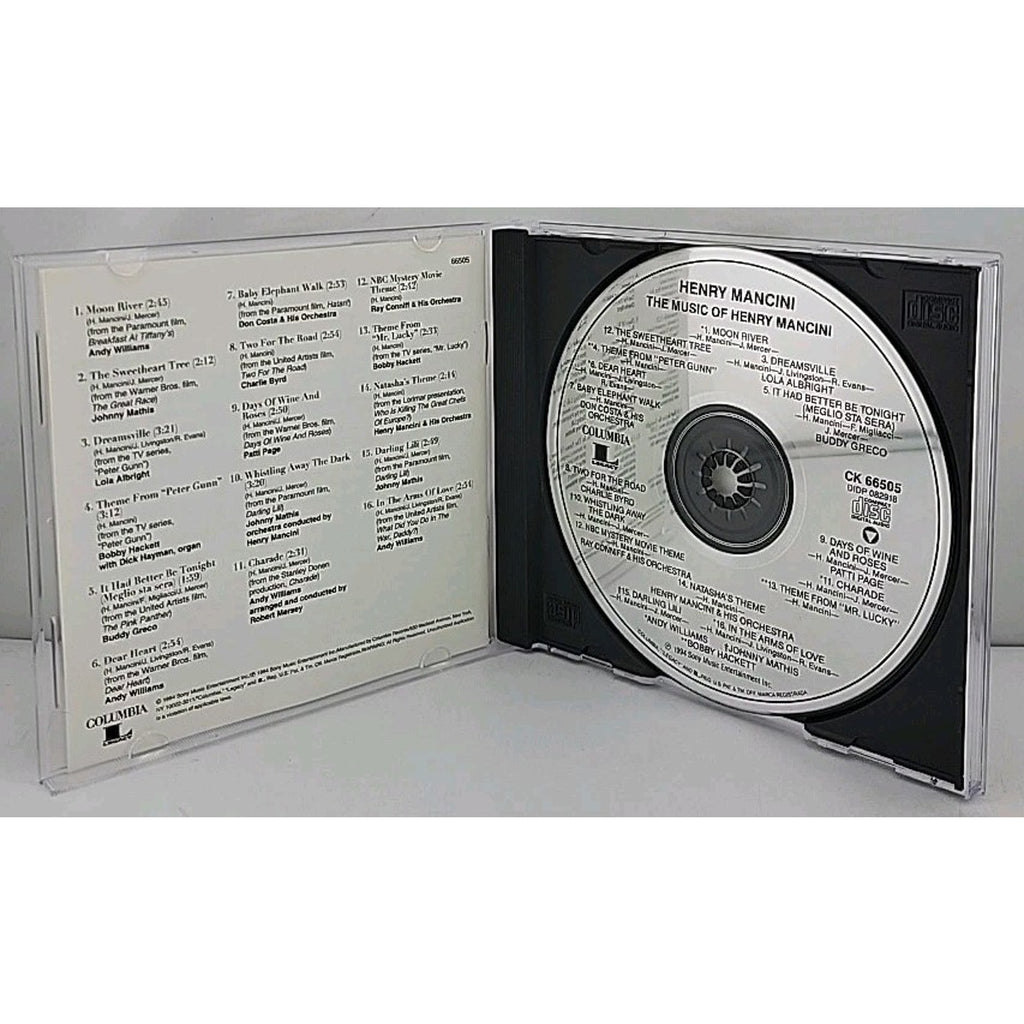 Music of Henry Mancini by Henry Mancini (CD, 1994)