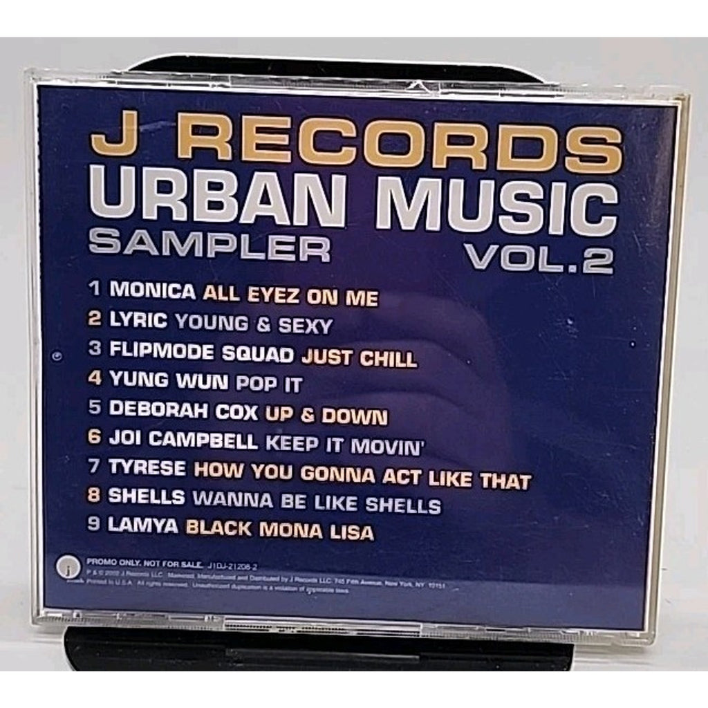 J Records Urban Music Sampler Vol 2 (CD)