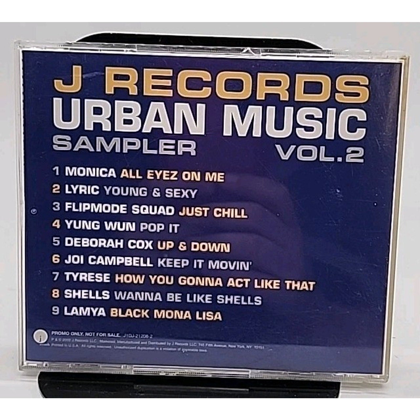 J Records Urban Music Sampler Vol 2 (CD)