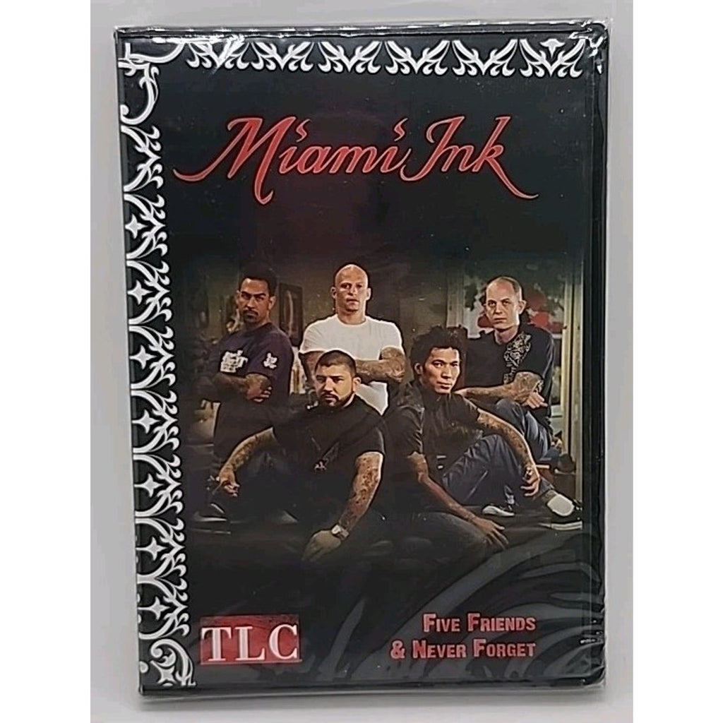 TLC Miami Ink Five Friends & Never Forget (DVD) *Brand New*